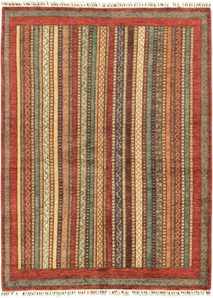 5' 1 x 6' 6 Hand Knotted Ariana Ziegler Rug