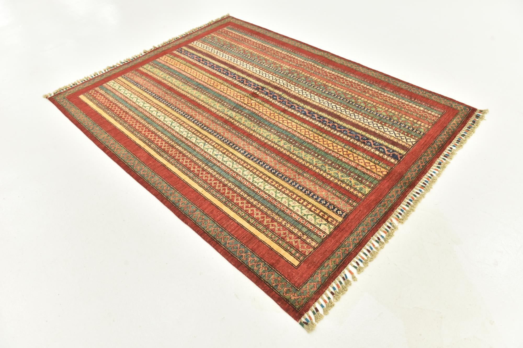5' x 6' 5 Hand Knotted Ariana Ziegler Rug