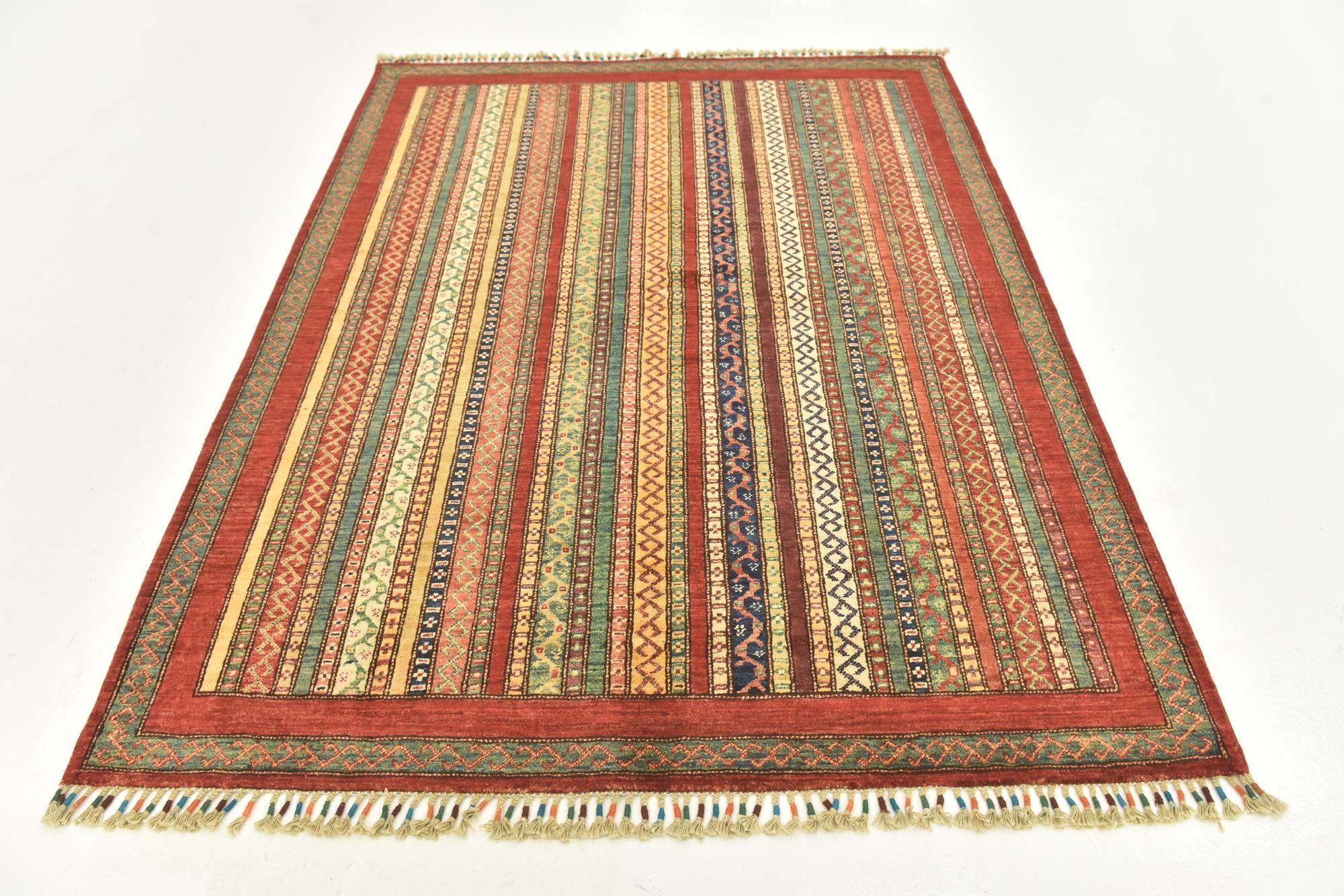 5' x 6' 5 Hand Knotted Ariana Ziegler Rug