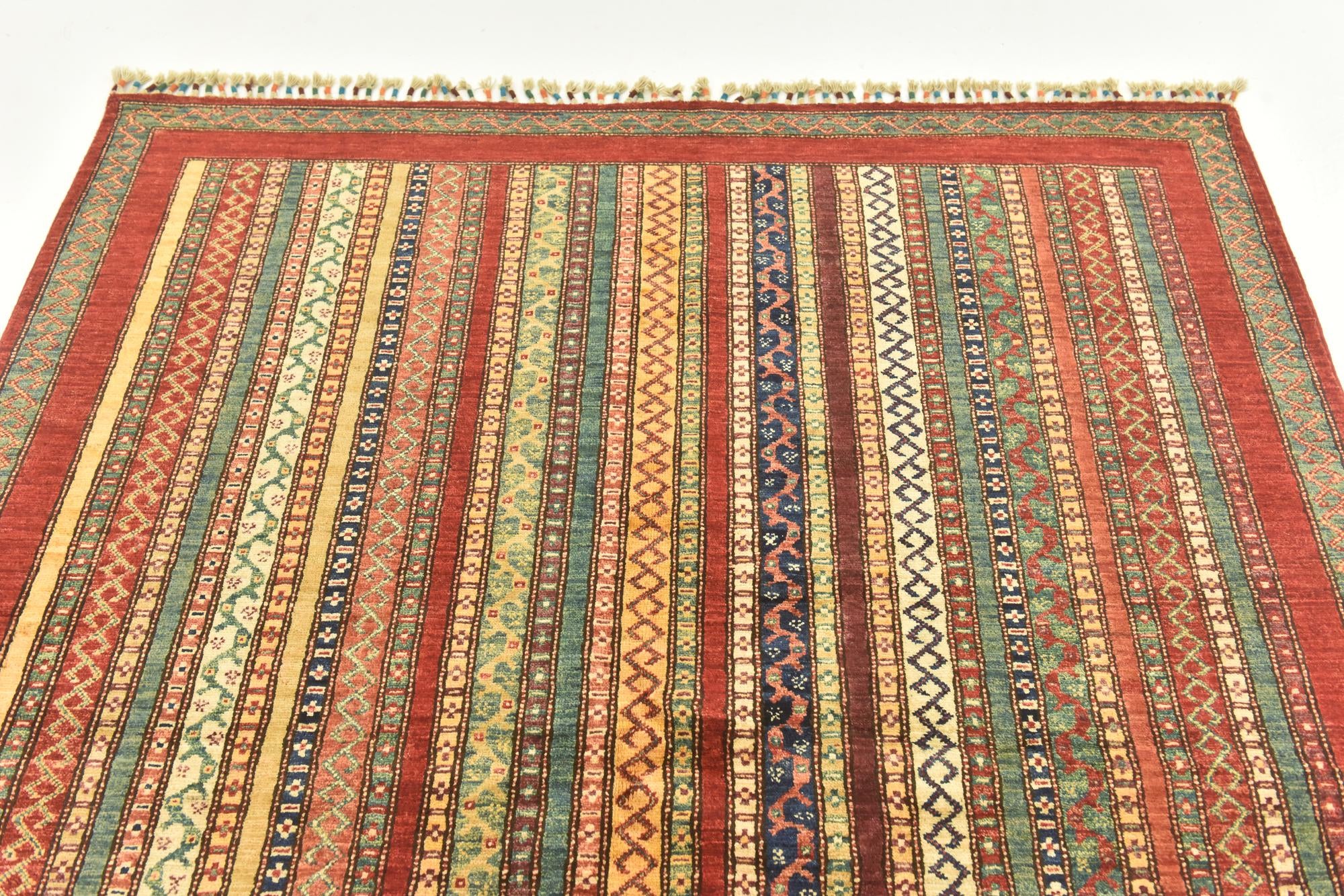 5' x 6' 5 Hand Knotted Ariana Ziegler Rug