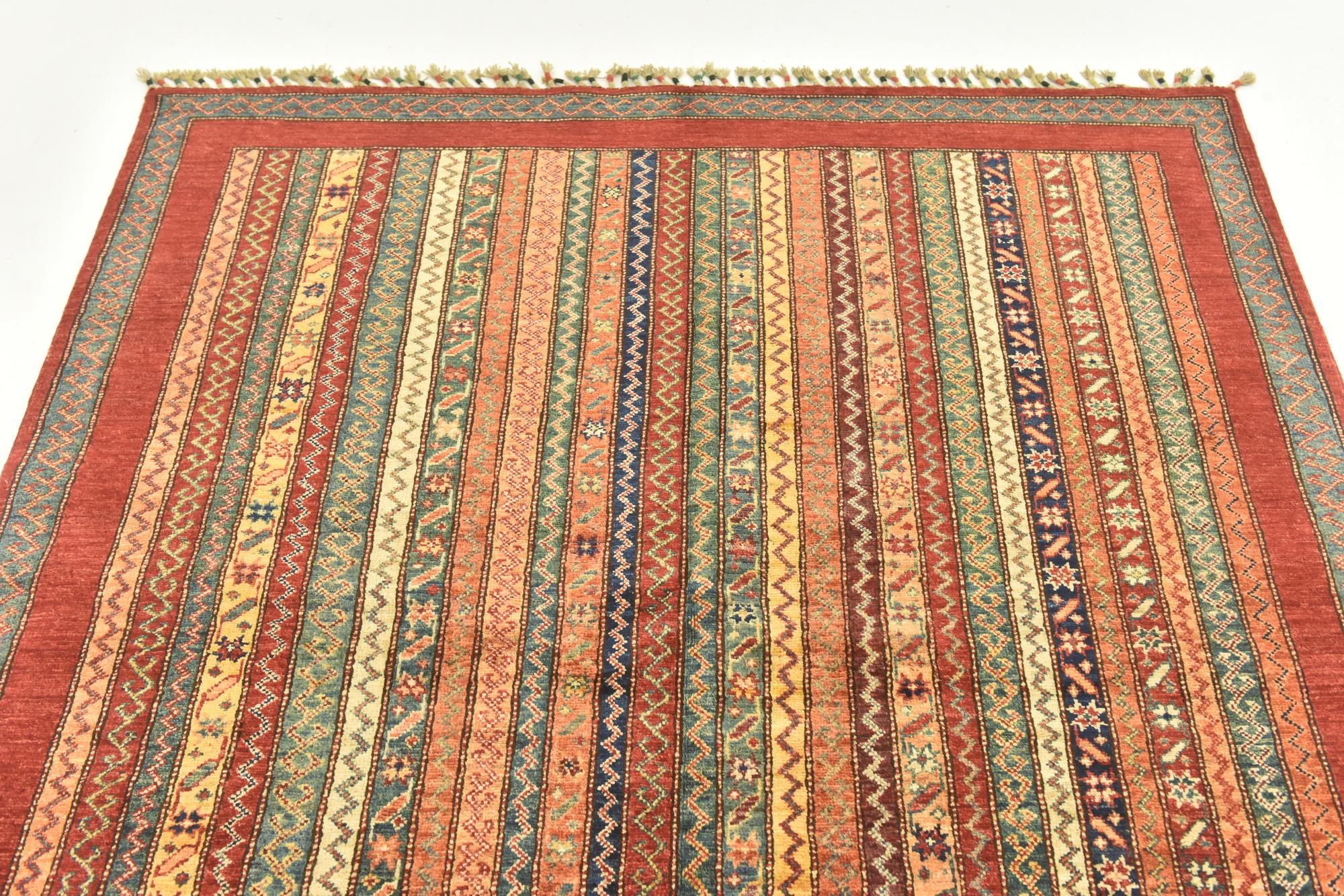 4' 10 x 6' 6 Hand Knotted Ariana Ziegler Rug