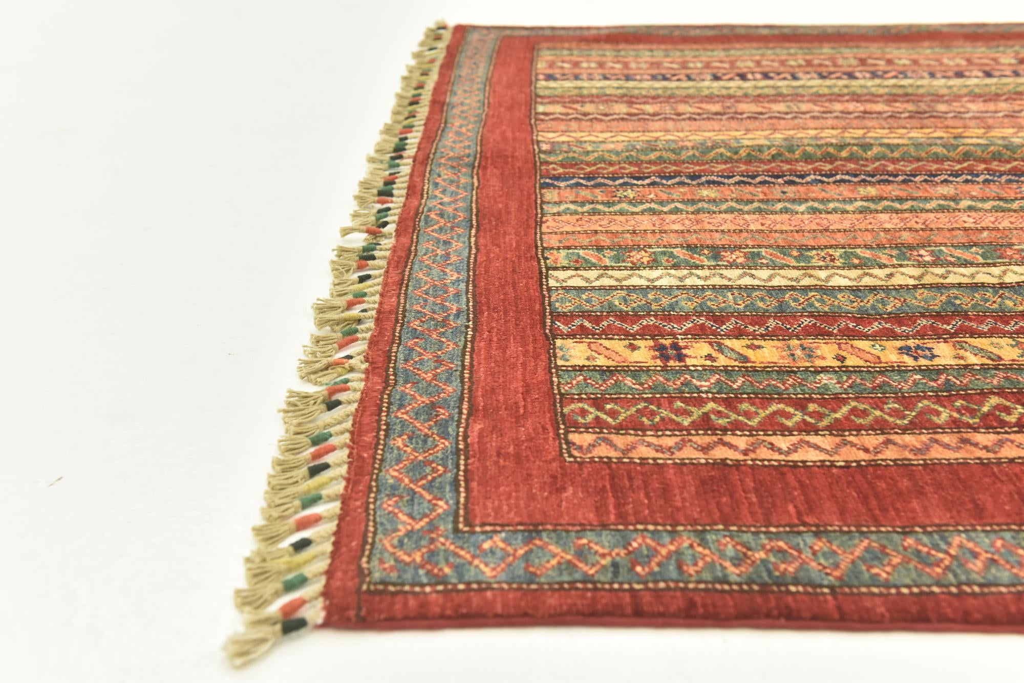 4' 10 x 6' 6 Hand Knotted Ariana Ziegler Rug