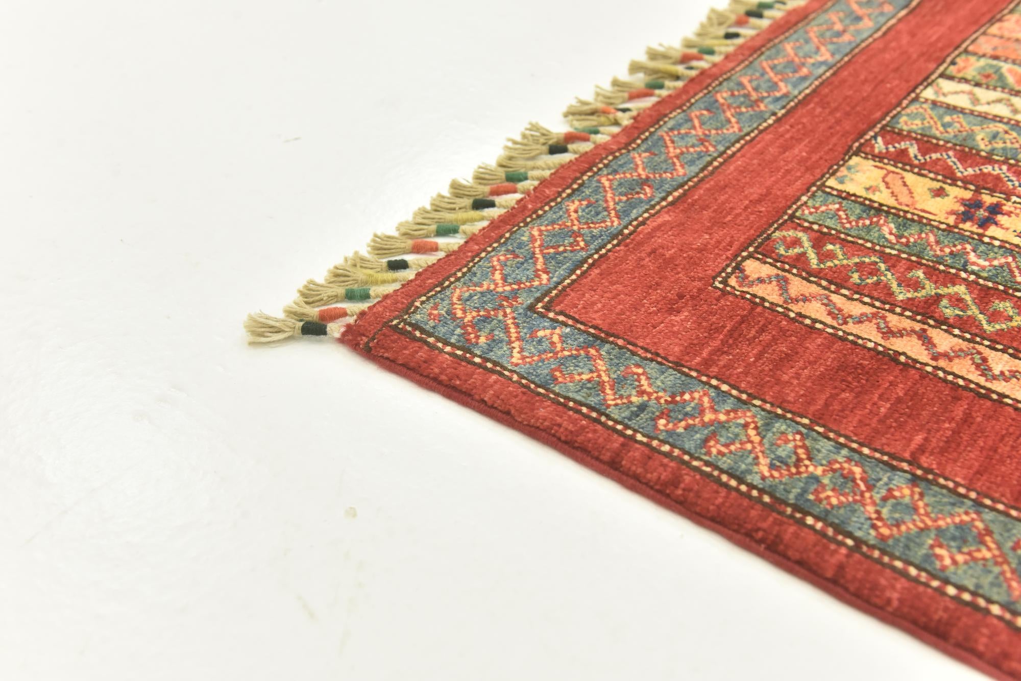 4' 10 x 6' 6 Hand Knotted Ariana Ziegler Rug