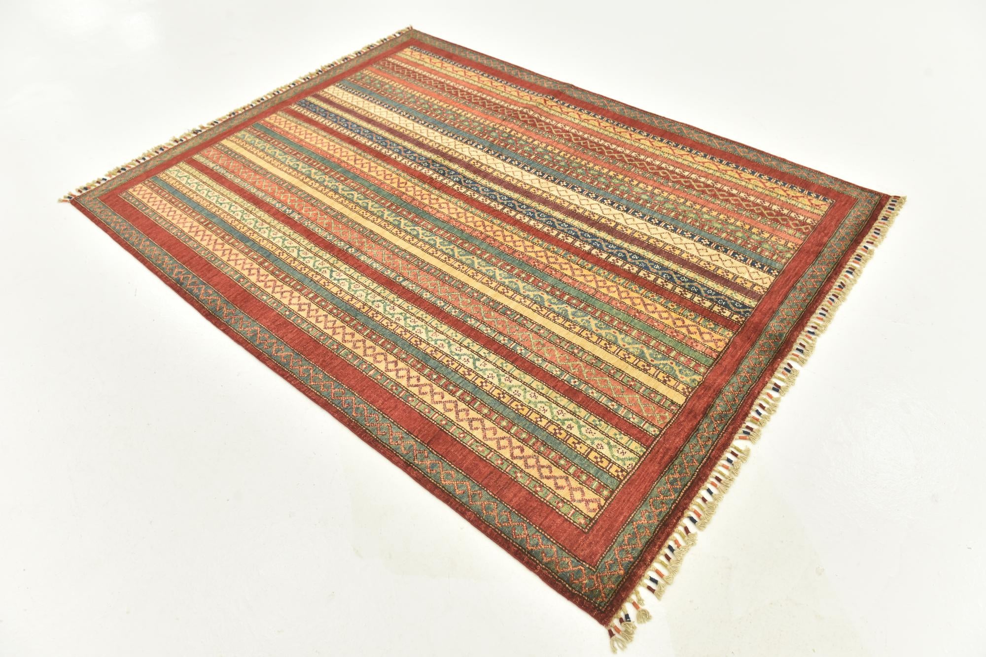 5' x 6' 5 Hand Knotted Ariana Ziegler Rug