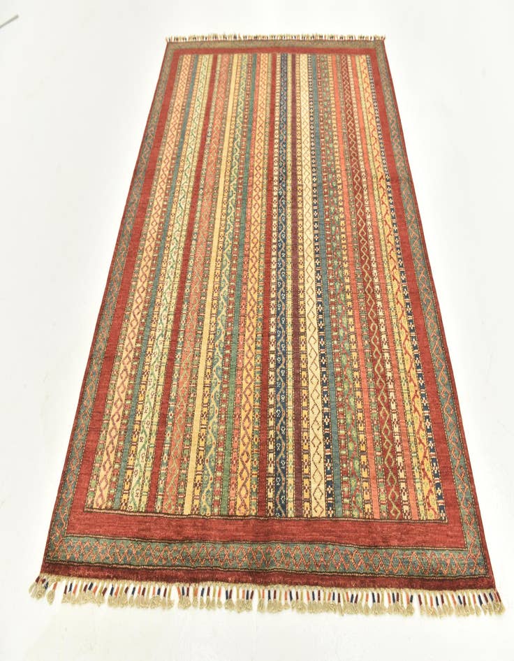 Detail image of 5' x 6' 5  Hand Knotted Ariana Ziegler Rug