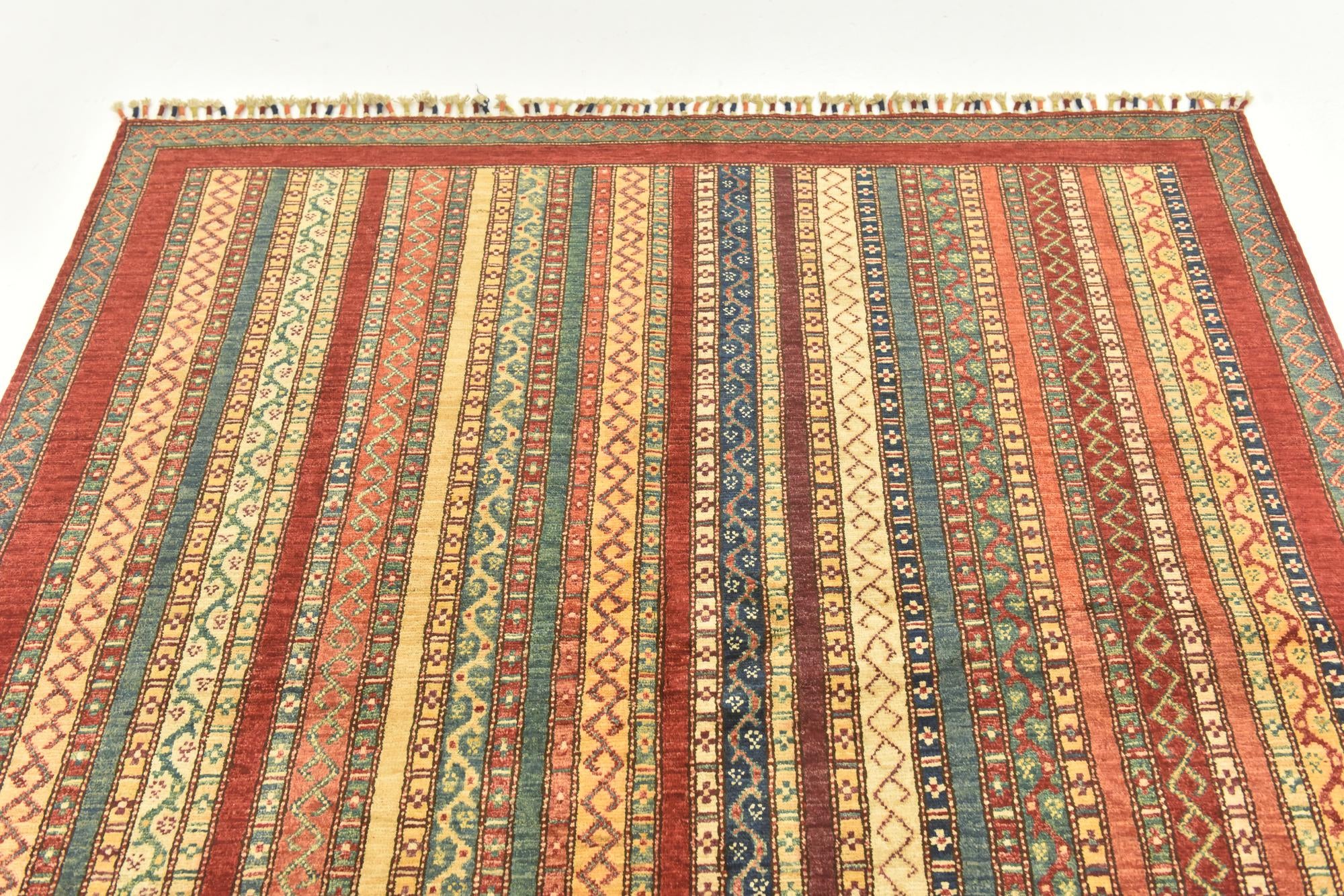 5' x 6' 5 Hand Knotted Ariana Ziegler Rug