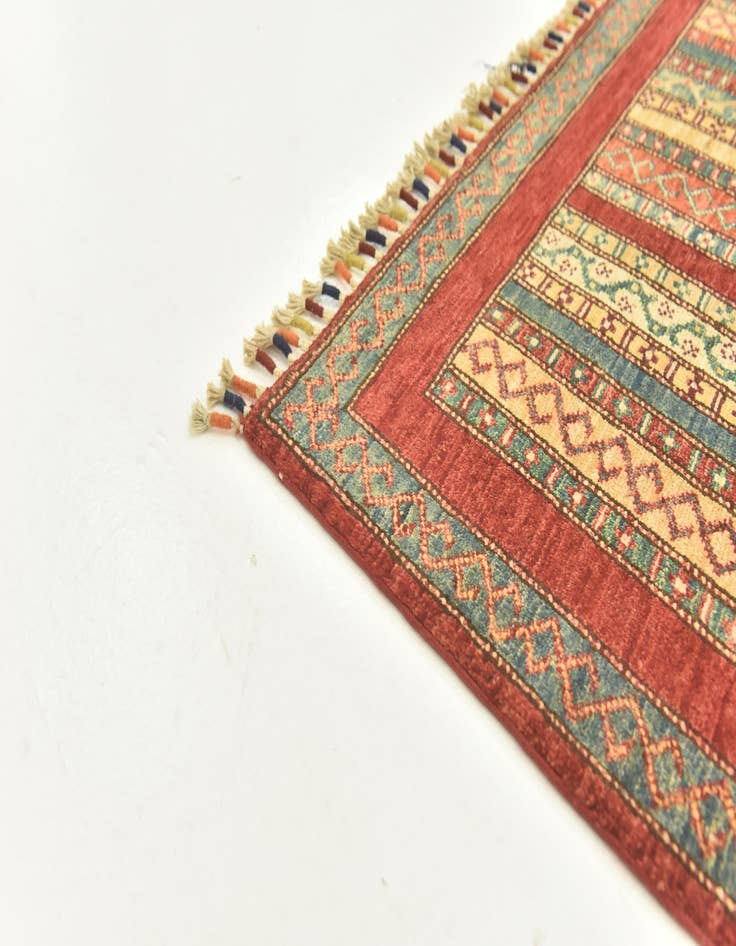 Detail image of 5' x 6' 5  Hand Knotted Ariana Ziegler Rug