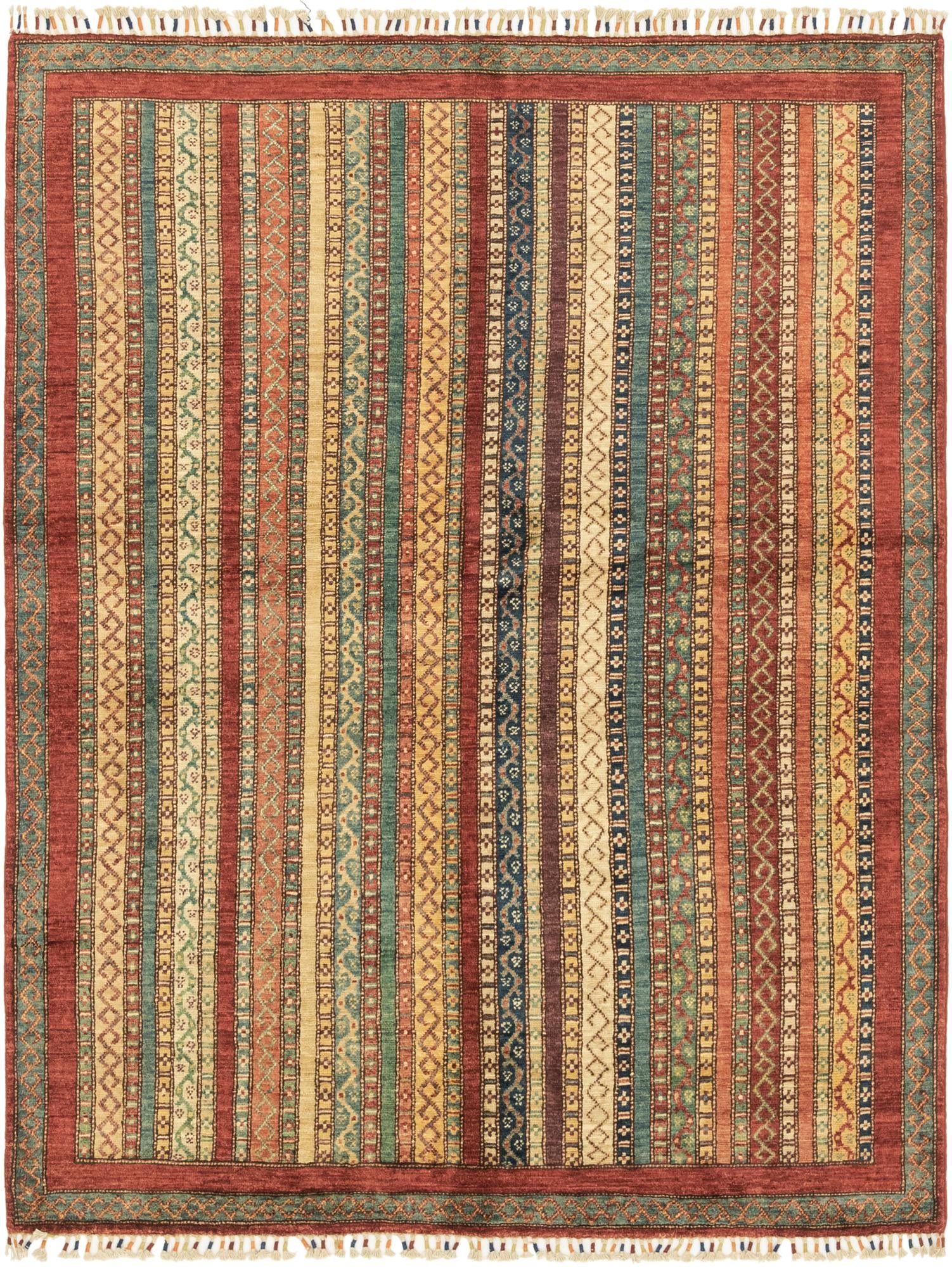 5' x 6' 5 Hand Knotted Ariana Ziegler Rug