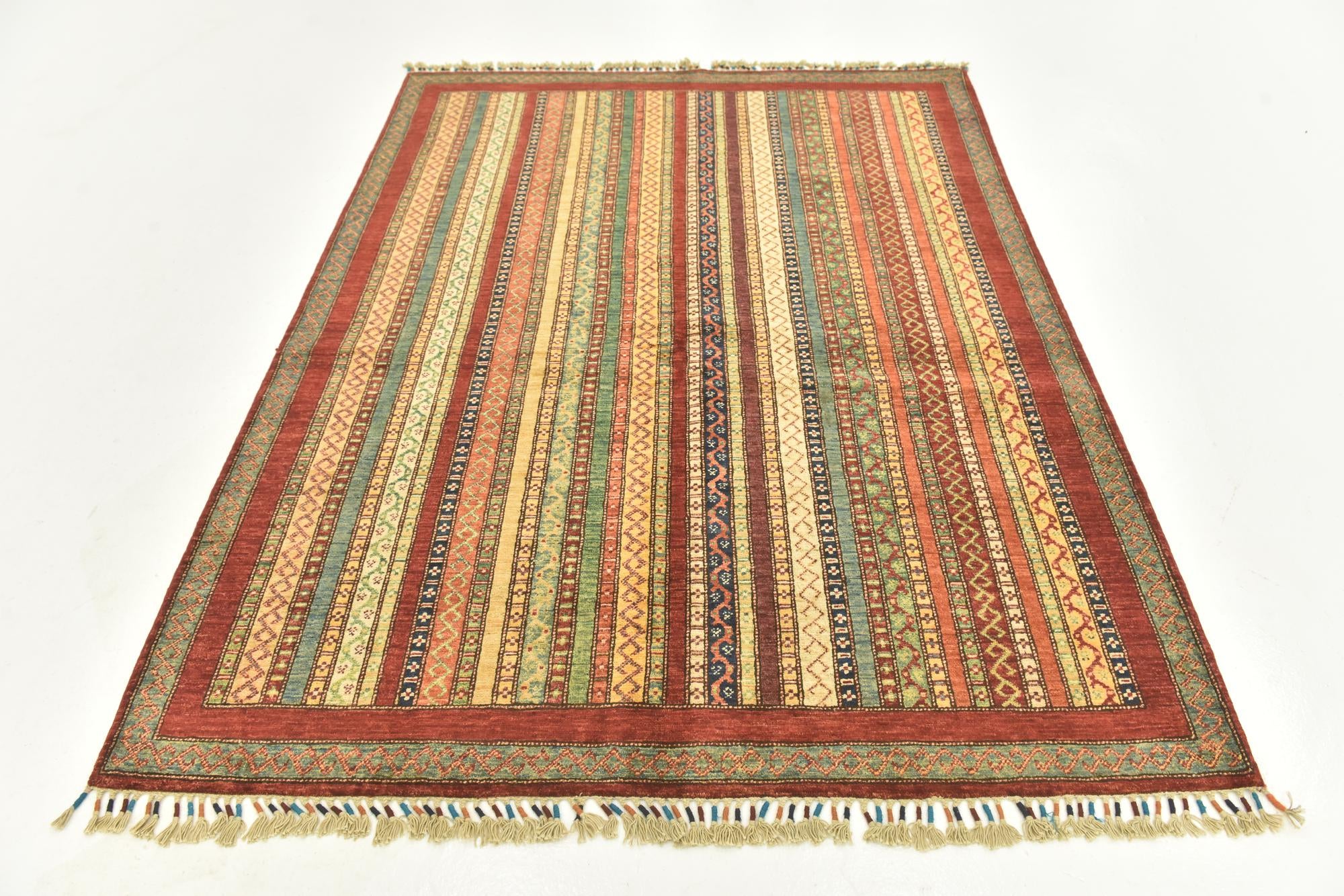 5' x 6' 6 Hand Knotted Ariana Ziegler Rug