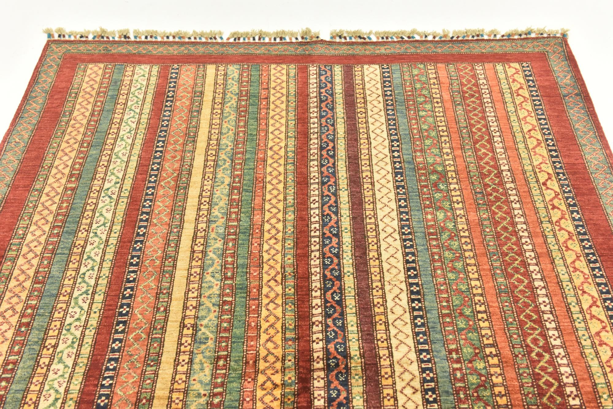 5' x 6' 6 Hand Knotted Ariana Ziegler Rug