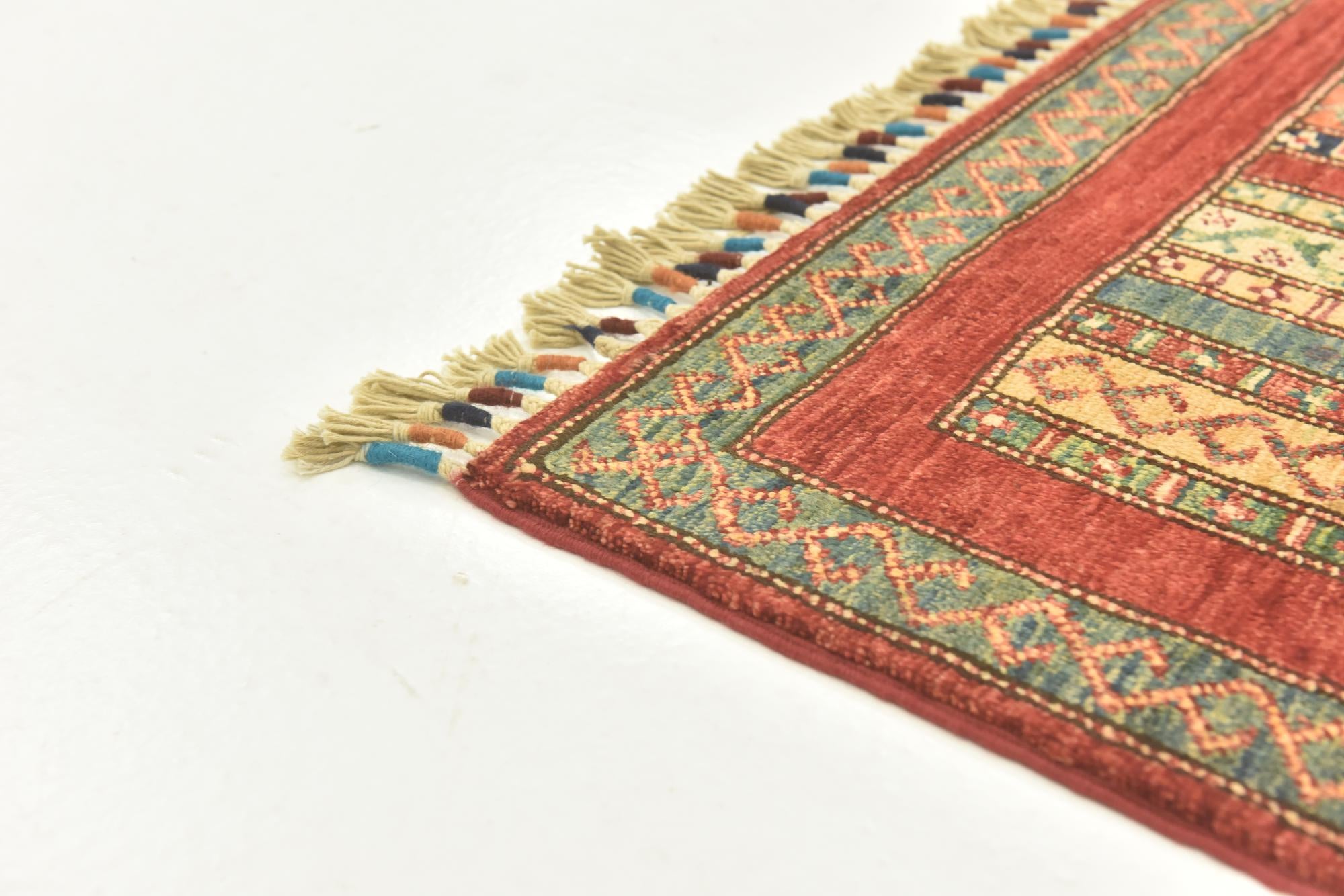 5' x 6' 6 Hand Knotted Ariana Ziegler Rug