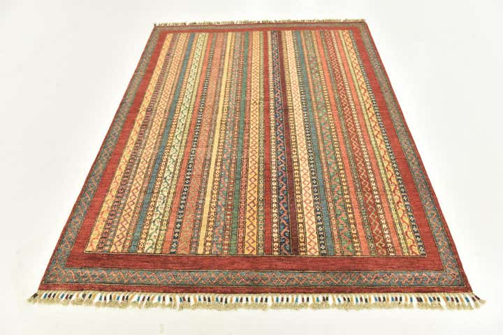 5' x 6' 4 Hand Knotted Ariana Ziegler Rug