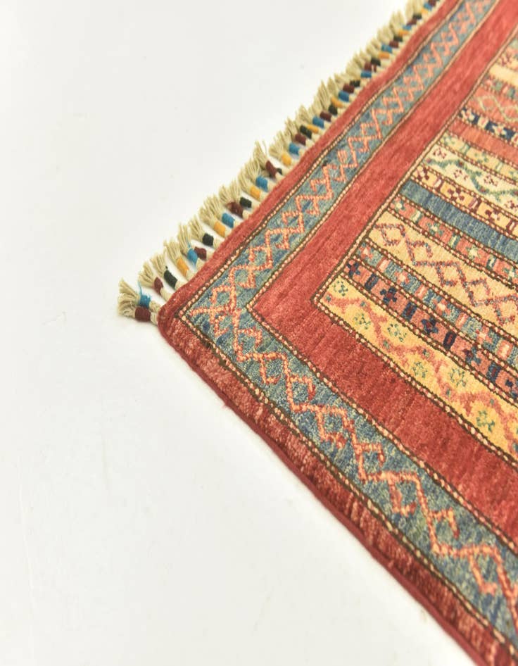 Detail image of 5' x 6' 4  Hand Knotted Ariana Ziegler Rug