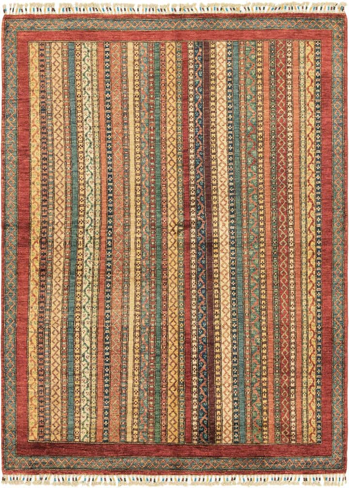 5' x 6' 4 Hand Knotted Ariana Ziegler Rug