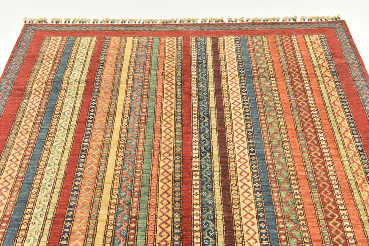 Detail image of 5' 2 x 6' 5 Hand Knotted Ariana Ziegler Rug
