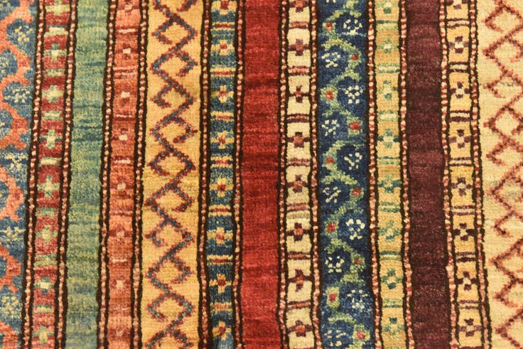 Detail image of 5' 2 x 6' 5 Hand Knotted Ariana Ziegler Rug
