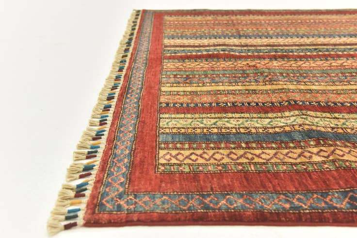 Detail image of 5' 2 x 6' 5 Hand Knotted Ariana Ziegler Rug