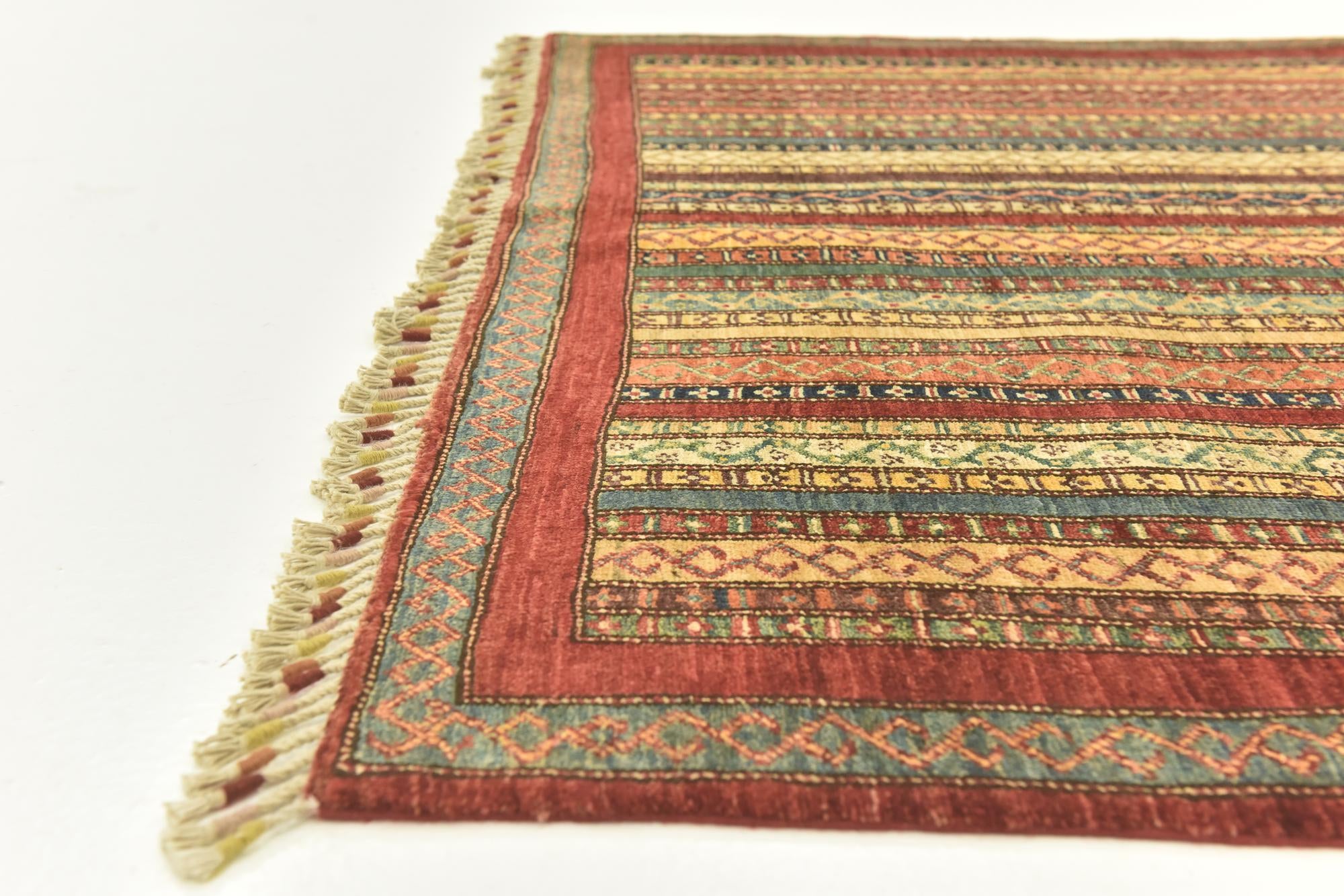 5' 2 x 6' 5 Hand Knotted Ariana Ziegler Rug