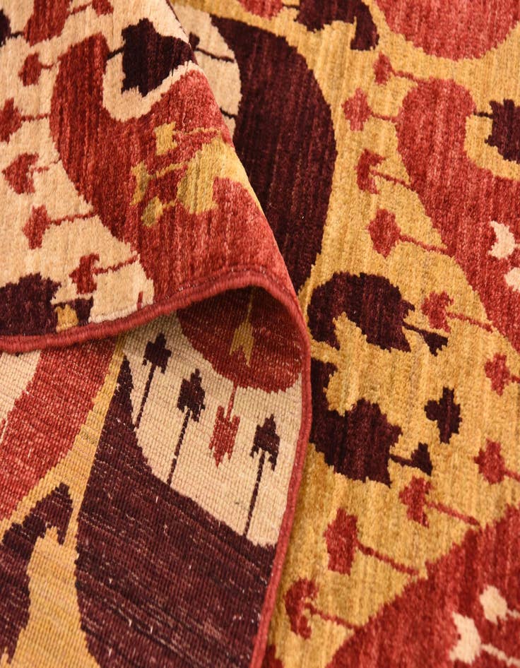 Detail image of 7' 11 x 10' 3  Hand Knotted Ariana Ziegler Rug