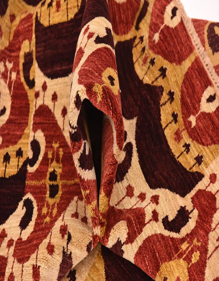 Detail image of 7' 11 x 10' 3  Hand Knotted Ariana Ziegler Rug