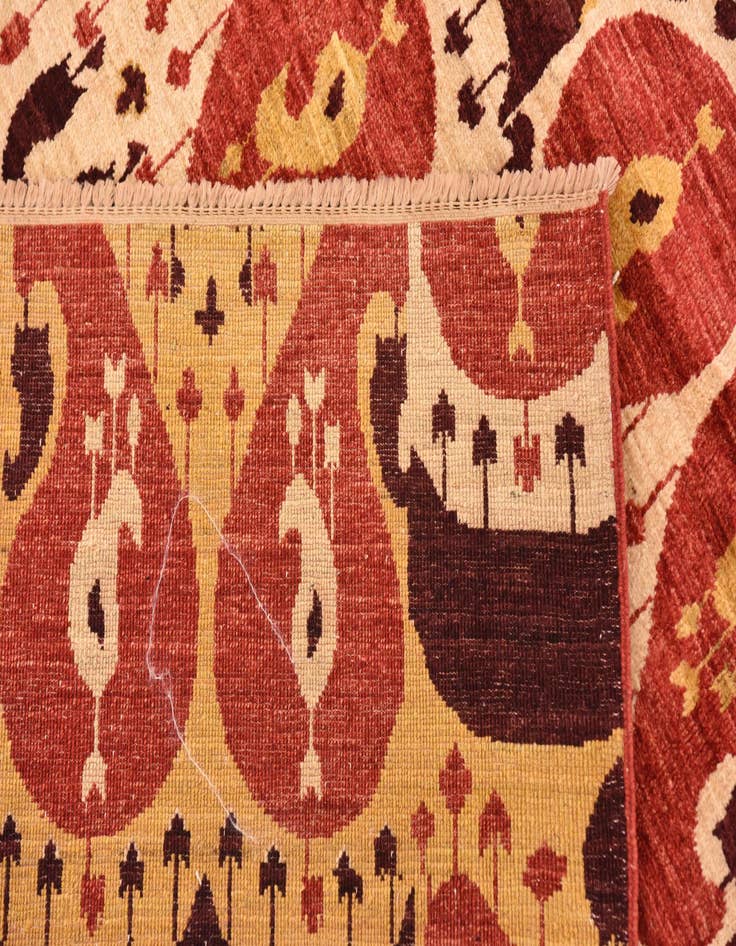 Detail image of 7' 11 x 10' 3  Hand Knotted Ariana Ziegler Rug