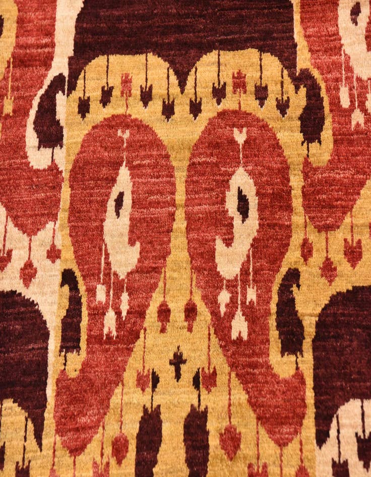 Detail image of 7' 11 x 10' 3  Hand Knotted Ariana Ziegler Rug