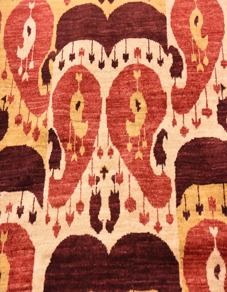 Detail image of 7' 11 x 10' 3  Hand Knotted Ariana Ziegler Rug