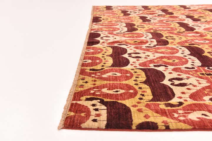 7' 11 x 10' 3 Hand Knotted Ariana Ziegler Rug