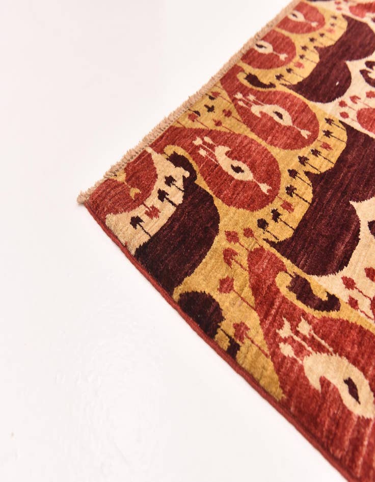 Detail image of 7' 11 x 10' 3  Hand Knotted Ariana Ziegler Rug