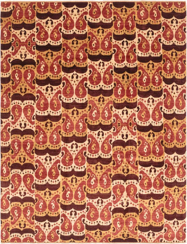 7' 11 x 10' 3 Hand Knotted Ariana Ziegler Rug