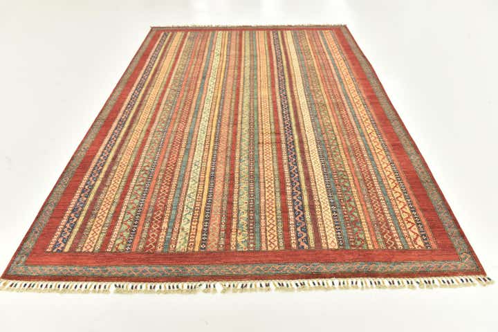 6' 8 x 9' 7 Hand Knotted Ariana Ziegler Rug