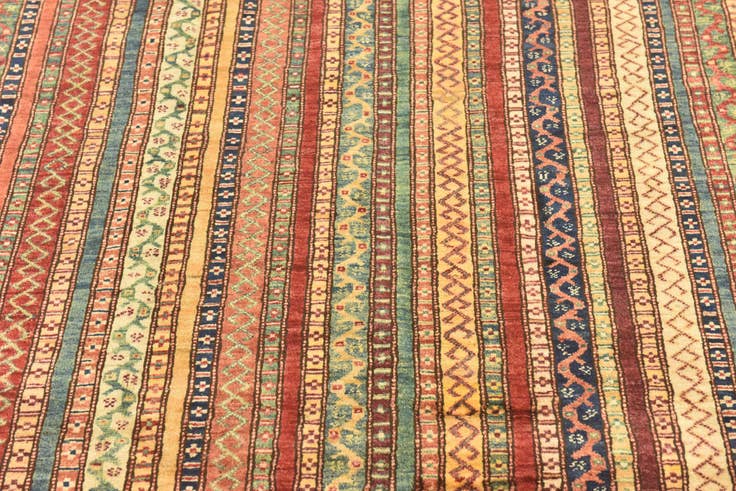 Detail image of 6' 8 x 9' 7 Hand Knotted Ariana Ziegler Rug