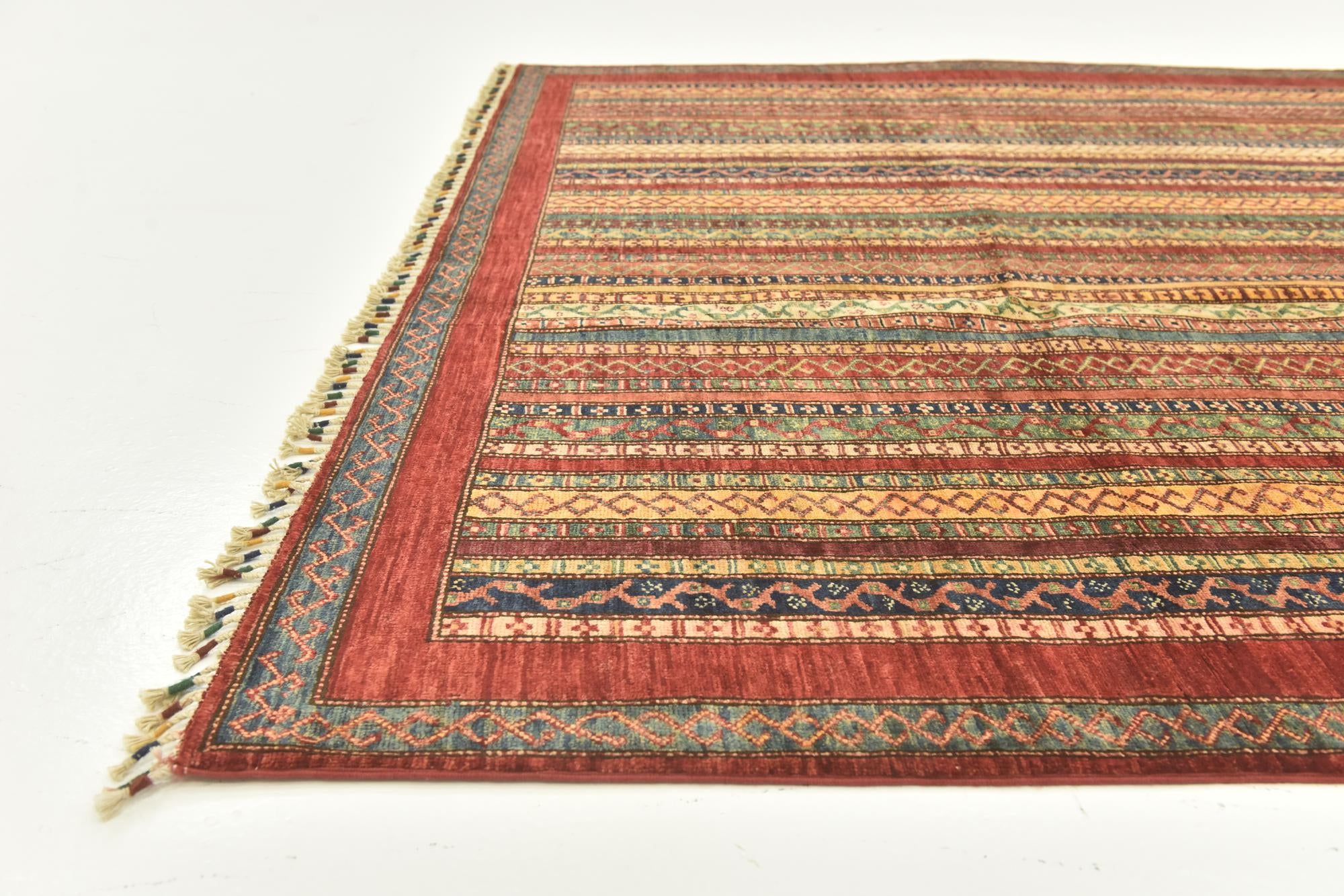 6' 8 x 9' 7 Hand Knotted Ariana Ziegler Rug