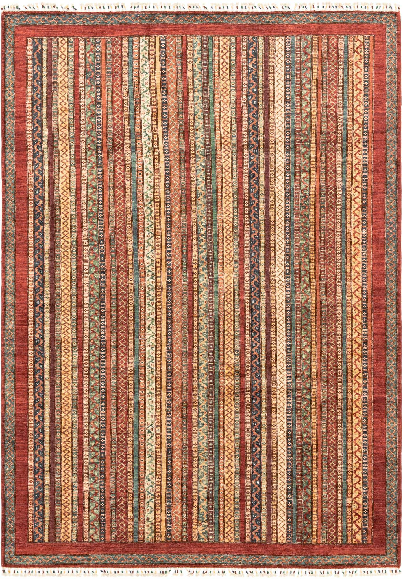6' 8 x 9' 7 Hand Knotted Ariana Ziegler Rug