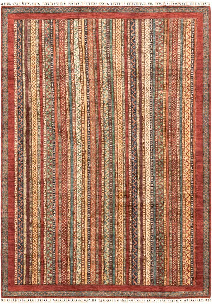 6' 8 x 9' 7 Hand Knotted Ariana Ziegler Rug