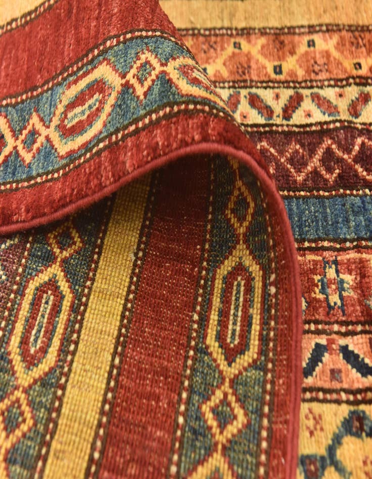 Detail image of 6' 7 x 9' 9  Hand Knotted Ariana Ziegler Rug