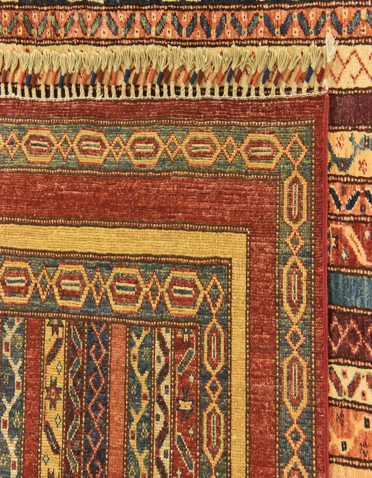 Detail image of 6' 7 x 9' 9  Hand Knotted Ariana Ziegler Rug