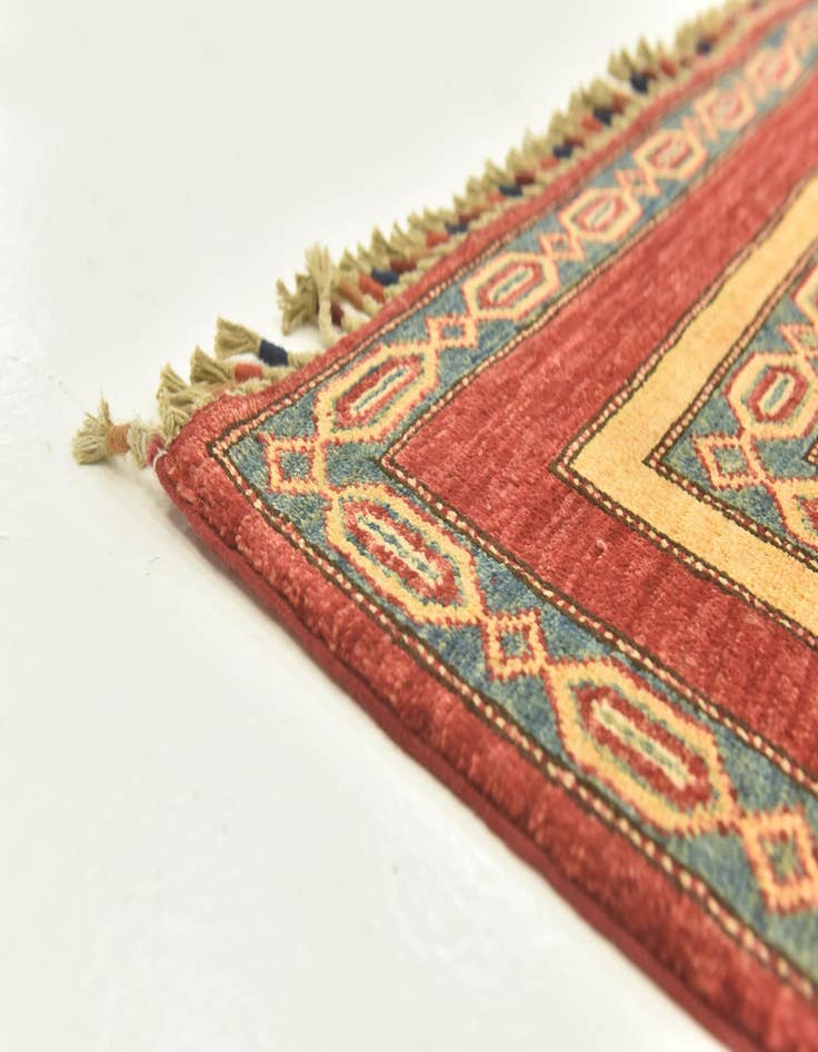 Detail image of 6' 7 x 9' 9  Hand Knotted Ariana Ziegler Rug