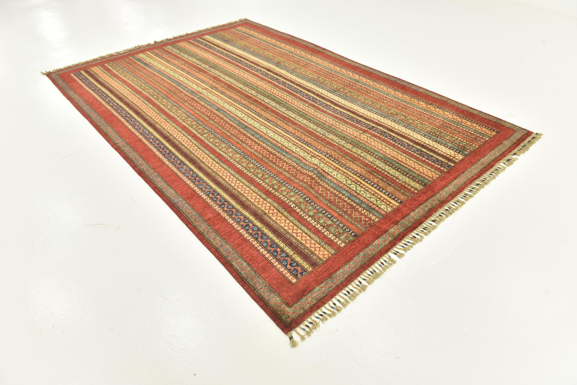 6' 9 x 9' 10 Hand Knotted Ariana Ziegler Rug