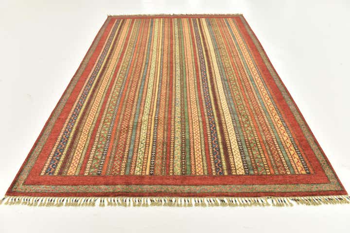 6' 9 x 9' 10 Hand Knotted Ariana Ziegler Rug
