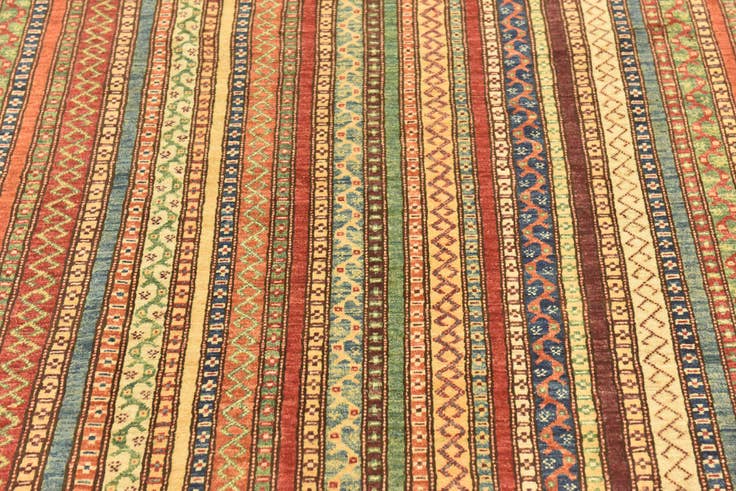 Detail image of 6' 9 x 9' 10 Hand Knotted Ariana Ziegler Rug