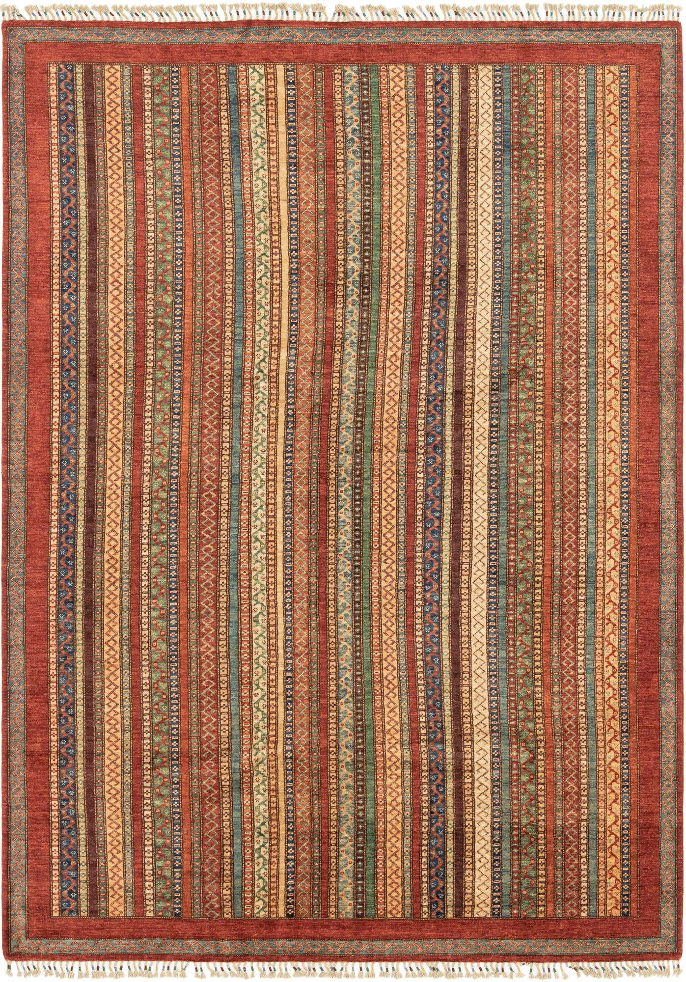 6' 9 x 9' 10 Hand Knotted Ariana Ziegler Rug