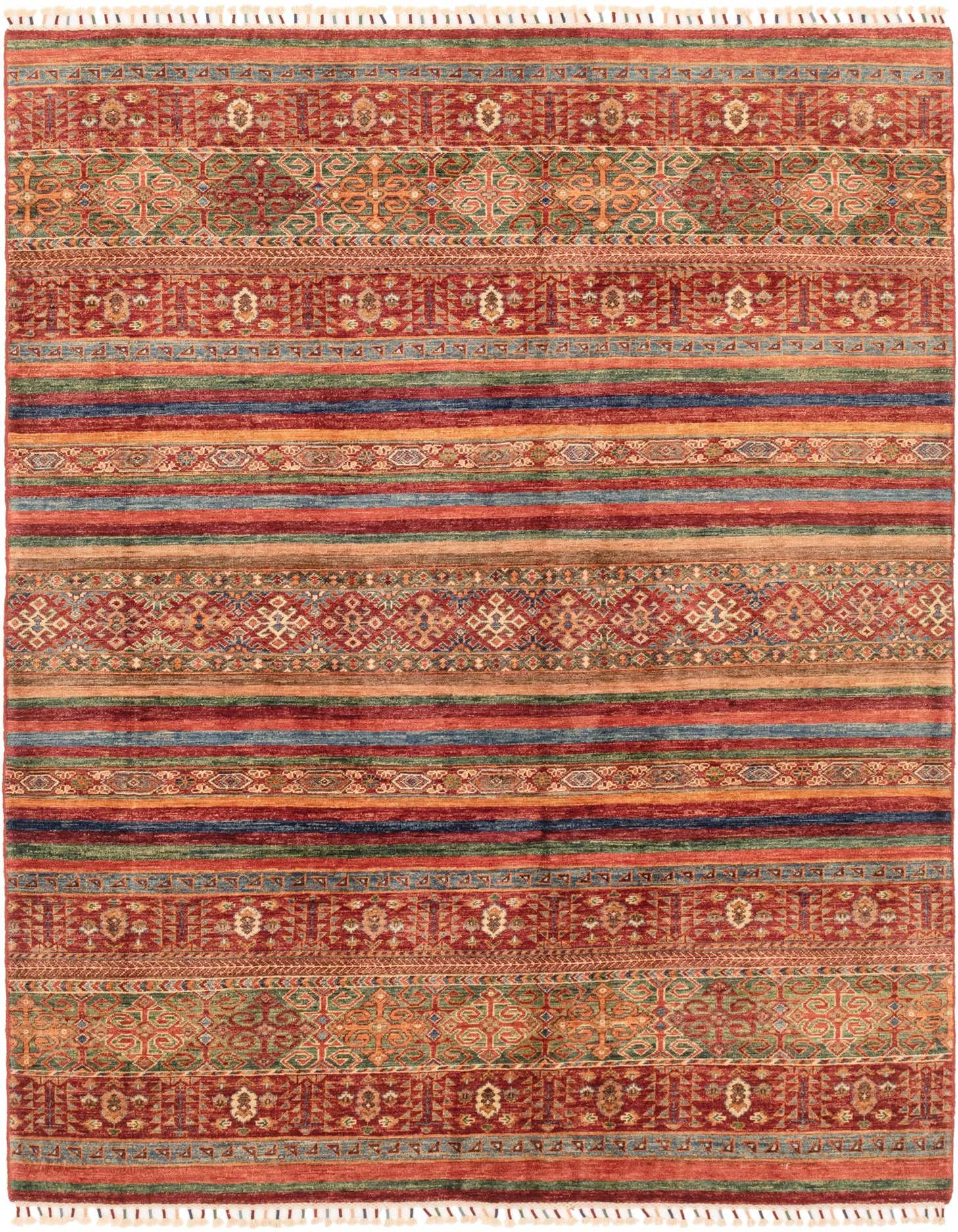 6' x 8' 1 Hand Knotted Ariana Ziegler Rug