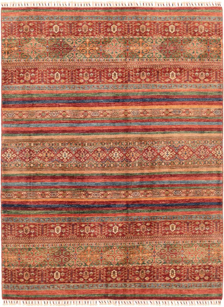 6' x 8' 1 Hand Knotted Ariana Ziegler Rug