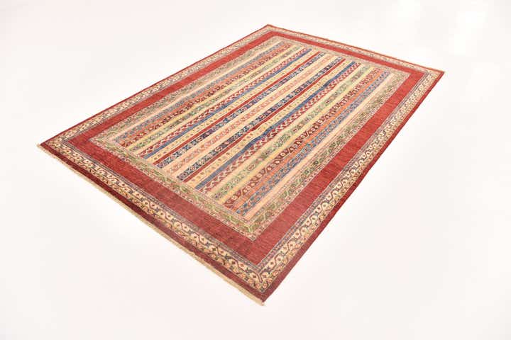 5' 6 x 7' 9 Hand Knotted Ariana Ziegler Rug