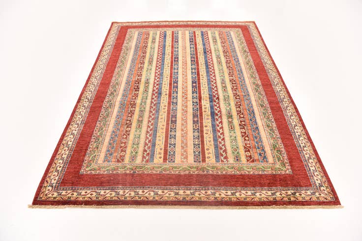 Detail image of 5' 6 x 7' 9 Hand Knotted Ariana Ziegler Rug