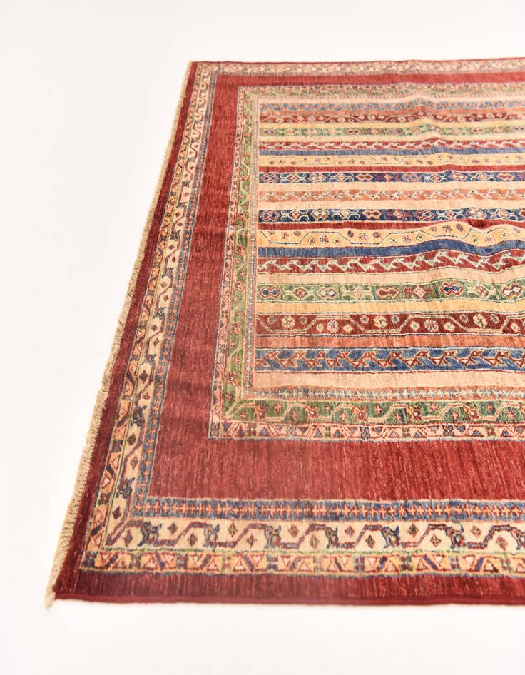 Detail image of 5' 6 x 7' 9 Hand Knotted Ariana Ziegler Rug