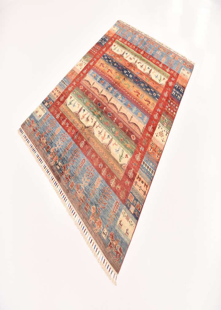 5' 7 x 7' 10 Hand Knotted Ariana Ziegler Rug
