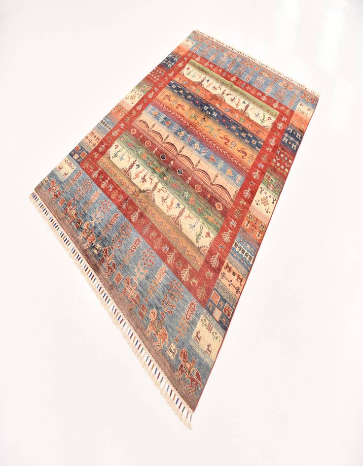 Detail image of 5' 7 x 7' 10 Hand Knotted Ariana Ziegler Rug