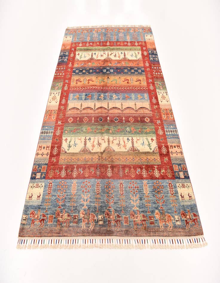 Detail image of 5' 7 x 7' 10 Hand Knotted Ariana Ziegler Rug